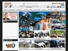 Tablet Screenshot of krosrent.com